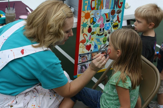 Face paintings for girls