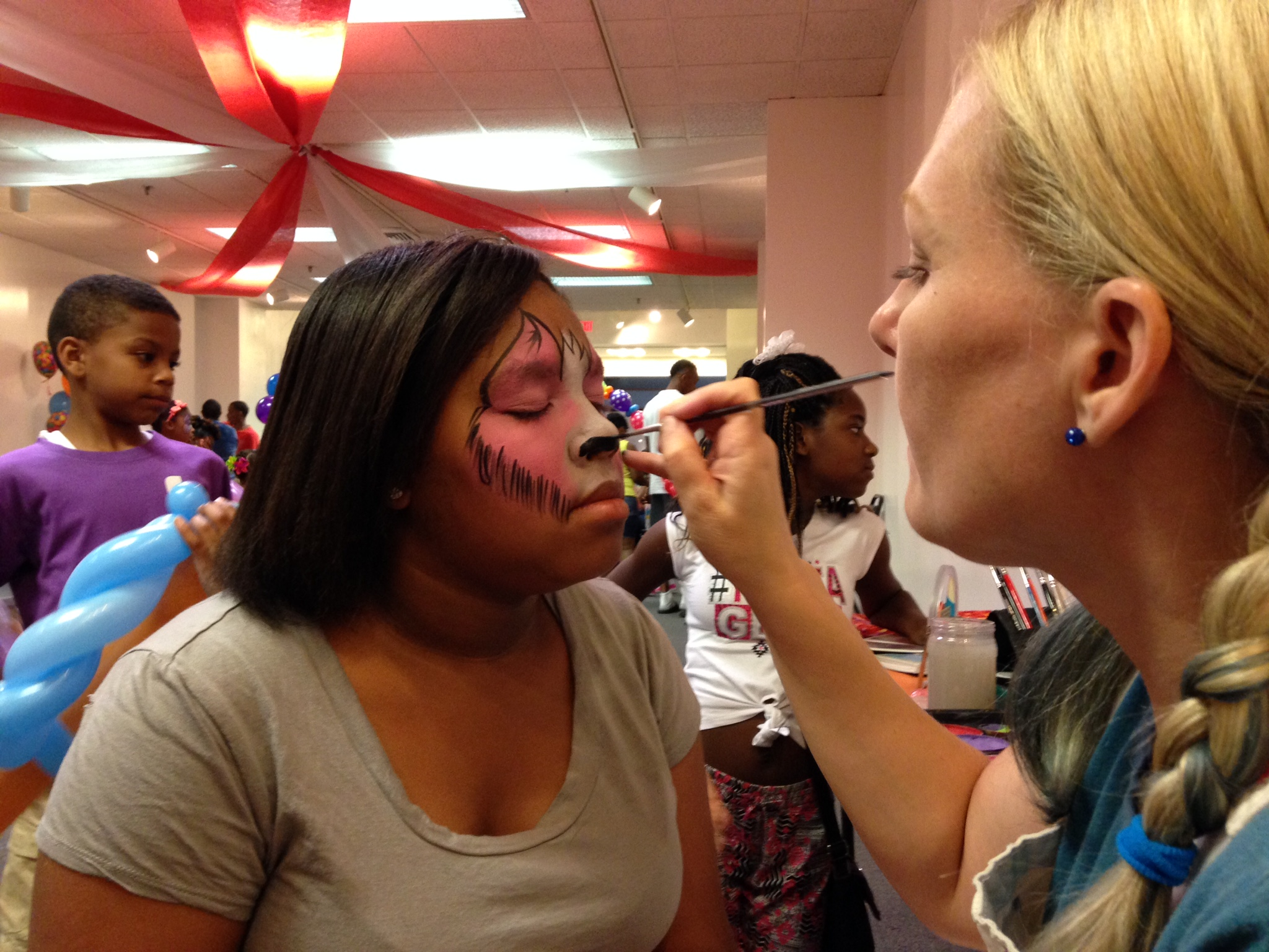 Ginger Routh Painting Faces